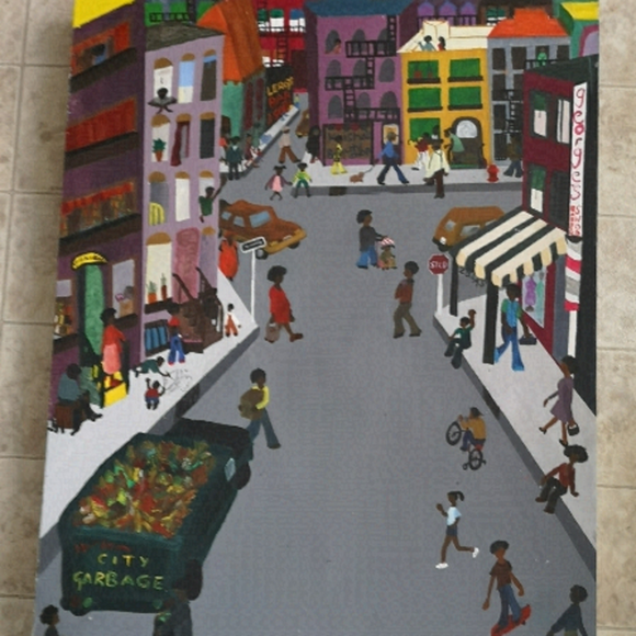 vir-go' Other - 90s Y2K Jacob Lawrence inspired original work by @kafievewilson